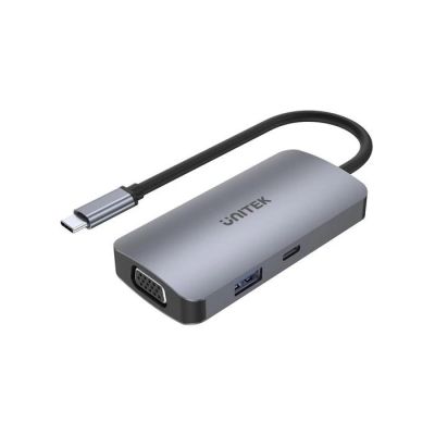 4. UNITEK P5 Trio USB 3.2 Gen 1 (3.1 Gen 1) Type-C Szary