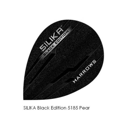 7. Piórka Harrows SILIKA Black Edition