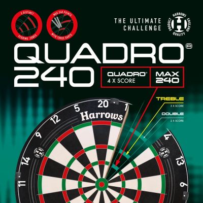 4. Tarcza Harrows Quadro 240 HS-TNK-000017402