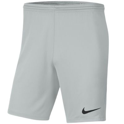 Spodenki dla dzieci Nike Dry Park III NB K szare BV6865 097