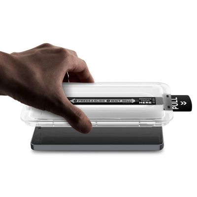 3. Szkło hartowane Spigen Glas.Tr Ez Fit Pro Anti Reflection 2-pack na Samsung Galaxy S26 Ultra