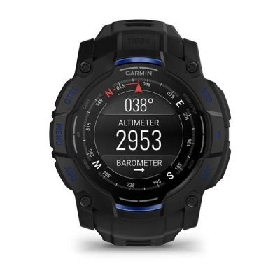 15. Garmin Instinct 3 3,3 cm (1.3") AMOLED 45 mm Cyfrowy 416 x 416 px Czarny GPS