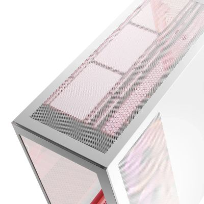 17. MODECOM OBUDOWA VOLCNO SPACE APEX ARGB MIDI WHITE