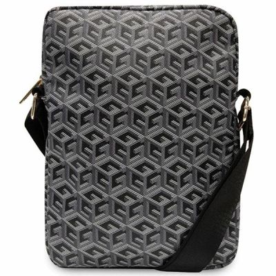 3. Torba Guess GCube Stripes na tablet 10" - czarna