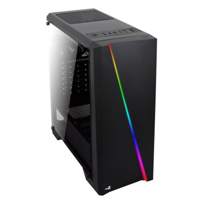 3. Obudowa Aerocool PGS CYLON AEROPGSCYLON-BK (ATX, Micro ATX, Mini ITX; kolor czarny)