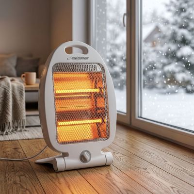 7. ESPERANZA GRZEJNIK KWARCOWY 400W/800W THAR BIAŁY EHH009