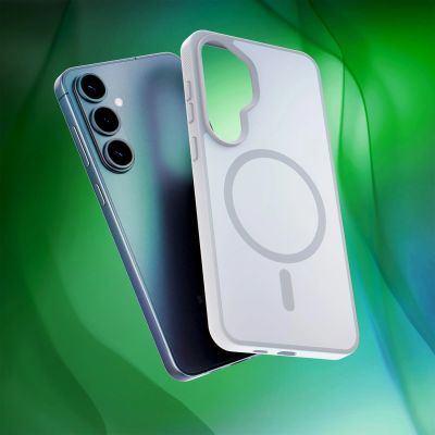 12. Etui 3mk Smoke MagCase na Samsung Galaxy S26+ - białe