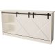 2. Komoda 160x80x35 GRANERO biały/biały połysk