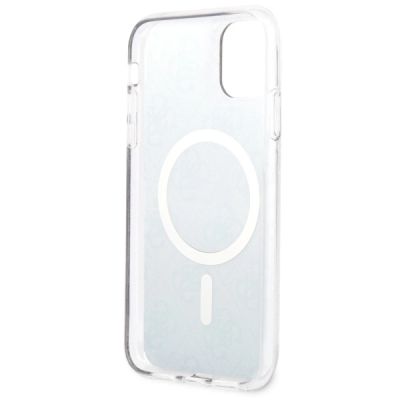 6. Etui Guess 4G MagSafe na iPhone 11 - czarne