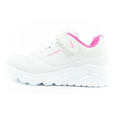 11. Skechers Uno Lite buty sneakersy sportowe dziecięce białe wygodne