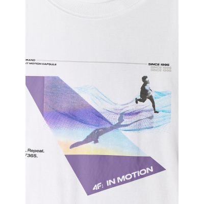 7. T-shirt męski 4F 4FRSS26TTSHM3661-10S