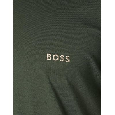3. Longsleeve męski BOSS Mix & Match Dark Green zielony (50515306-305)