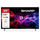 Telewizor QLED 50" SHARP 50HP5265E Smart TV Google TV UHD Czarny