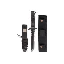 Nóż Mil-Tec German Combat Knife Black 2000 stal 440