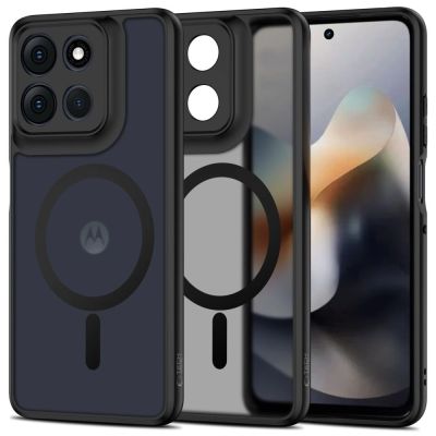Etui Tech-Protect MagMat MagSafe na Motorola Moto G56 5G - czarny mat