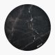 3. Arozzi Zona Round Floor Pad Czarny, Marmurowy kolor Mikrofibra, Guma