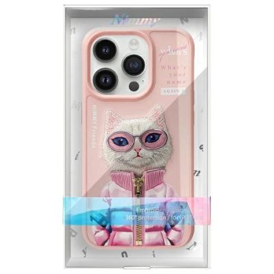 10. Etui Nimmy Cool&Cute 2.0 na iPhone 15 Pro Max - różowe