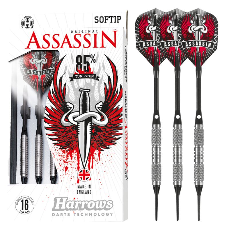 10. Rzutki Harrows Assassin 85% Softip HS-TNK-000013252