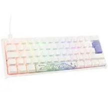 Klawiatura Gamingowa Ducky One 2 Pro Mini White Edition, RGB LED - Wiśniowy (DKON2061ST-CDEPDWWT2)