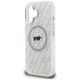 6. Etui Karl Lagerfeld IML Karl Head Logo MagSafe na iPhone 16 - szare