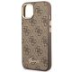 6. Etui Guess 4G Vintage Gold Logo na iPhone 14 Plus - brązowe