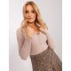 Beżowa bluzka w prążek BASIC FEEL GOOD  (RV-BZ-9209.36P)