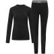 Bielizna damska VIKING Gaja Set Bamboo czarna   XXL
