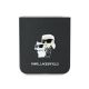 5. Etui Karl Lagerfeld Saffiano Metal Pin na Samsung Galaxy Z Flip 6 - czarne