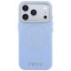 3. Etui Guess Perforated 4G Gold Logo Magsafe na iPhone 18 Pro Max / 17 Pro Max - jasnoniebieskie
