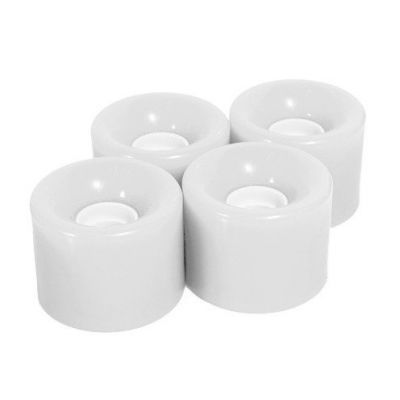 2. Kółka do fiszki 59x46 mm białe