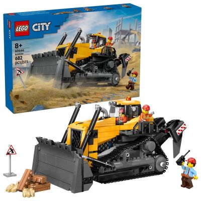 12. LEGO City 60466 Żółty buldożer