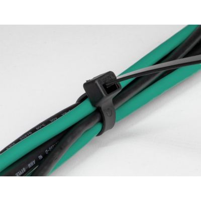 3. DeLOCK Trytyka odporna na ultrafiolet, D 1220 x S 9,0 mm czarna, 10 szt.