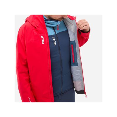 7. Kurtka męska MILLET Kamet Gtx Jkt M czerwona