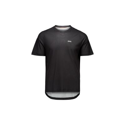 5. Koszulka rowerowa POC Motion Air S/S Jersey - uranium black rozmiar: l