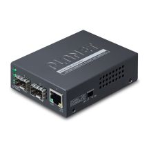 PLANET GT-1205A konwerter sieciowy 1000 Mbit/s Czarny