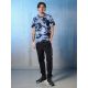 4. T-shirt regular z nadrukiem męski 4F 4FRSS26TTSHM3656-90A