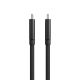 6. HYPER HyperDrive Next kabel USB USB4 Gen 3x2 1,2 m USB C Czarny