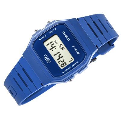 2. Zegarek CASIO Unisex F-91WB-2A1EF + BOX