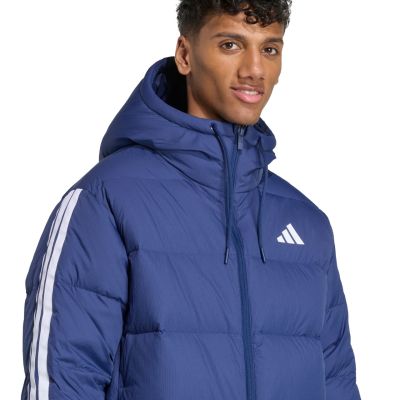 11. Kurtka męska adidas Ess 3S P D HD J granatowa JX7799