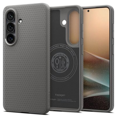 Etui Spigen Liquid Air Mag MagSafe na Samsung Galaxy S26+ - szare