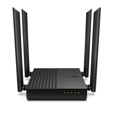 12. Router TP-LINK Archer C64 Obsługa standardu Wi-Fi 802.11ac Wave2 – 867 Mb/s w paśmie 5 GHz i 400 Mb/s w paśmie 2,4 GHz†.