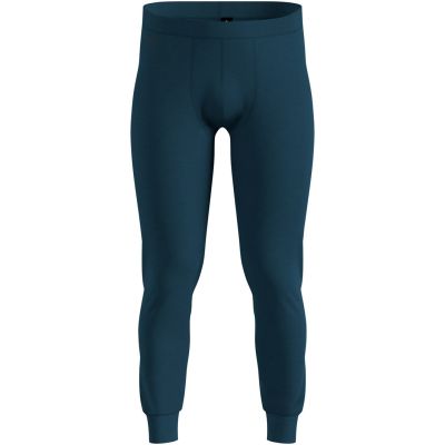 Legginsy termoaktywne męskie Odlo MERINO 200 BL BOTTOM long zielone   L