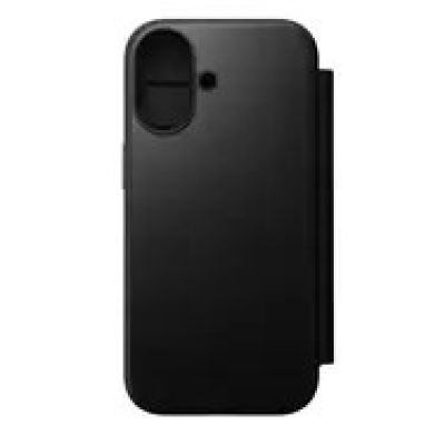 9. Nomad Modern Leather Folio pokrowiec na telefon komórkowy 16 cm (6.3") Czarny