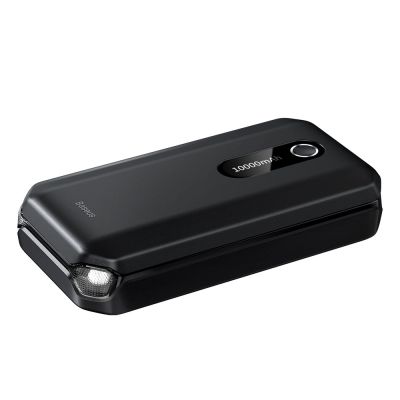 7. Baseus powerbank Power Starter Jump Starter urządzenie rozruchowe booster 10000mAh 12V (1000A / 500A) + kable krokodylki czarny (CGNL020101)