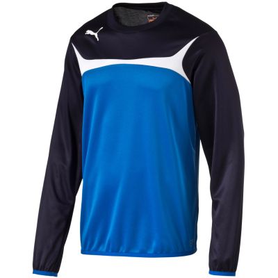 2. Bluza męska Puma Esito 3 Trainig Sweat niebiesko-czarna 653967 02