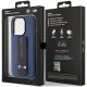 9. Etui BMW M Grip Stand Bicolor na iPhone 15 Pro - granatowe