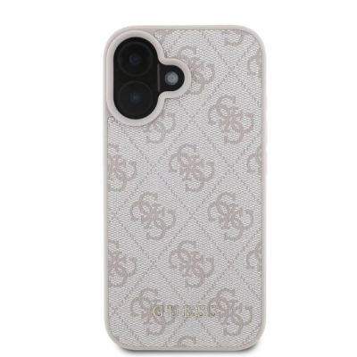 3. Etui Guess 4G Classic na iPhone 16 - różowe