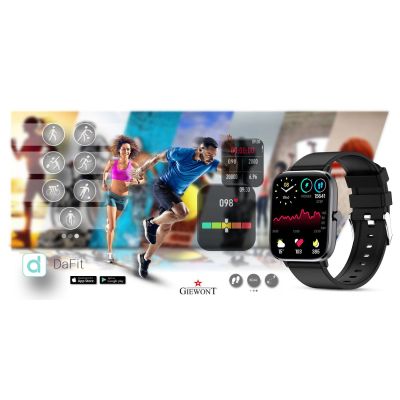 5. Smartwatch Giewont Czarny GW230-2