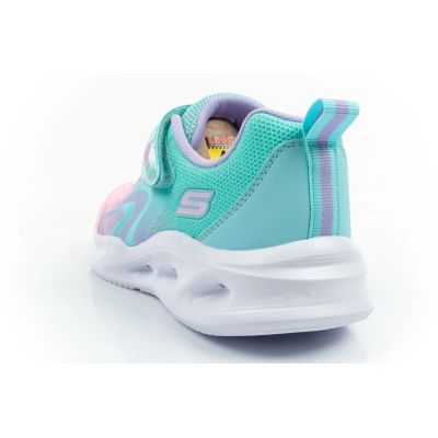 5. Skechers buty sportowe dziecięce Color Breeze LED dla dziewczynki