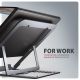 6. Axagon STND-LAG Laptop-Ständer, höhenverstellbar, faltbar, Aluminium Podstawka pod notebooka i tablet Szary 43,9 cm (17.3")